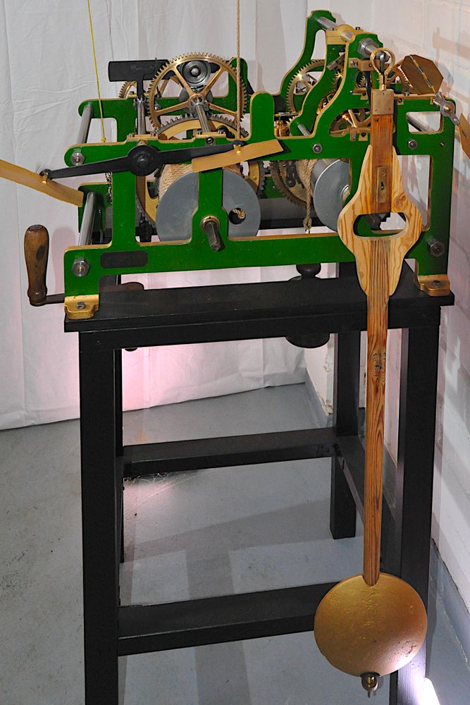 Turmuhr Rochlitz Lauf- und Schlagwerk