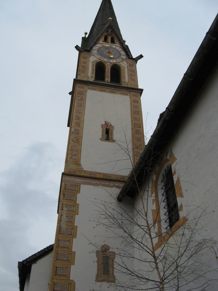 Turmuhrwerk Steinach am Brenner, Tienzens Außenansicht einzeigerig