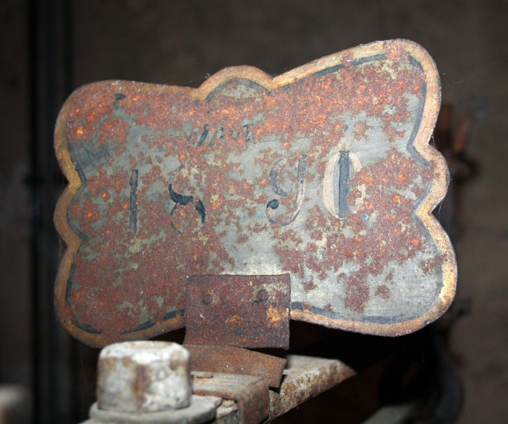 Turmuhrwerk Adnet Aufsteckschild