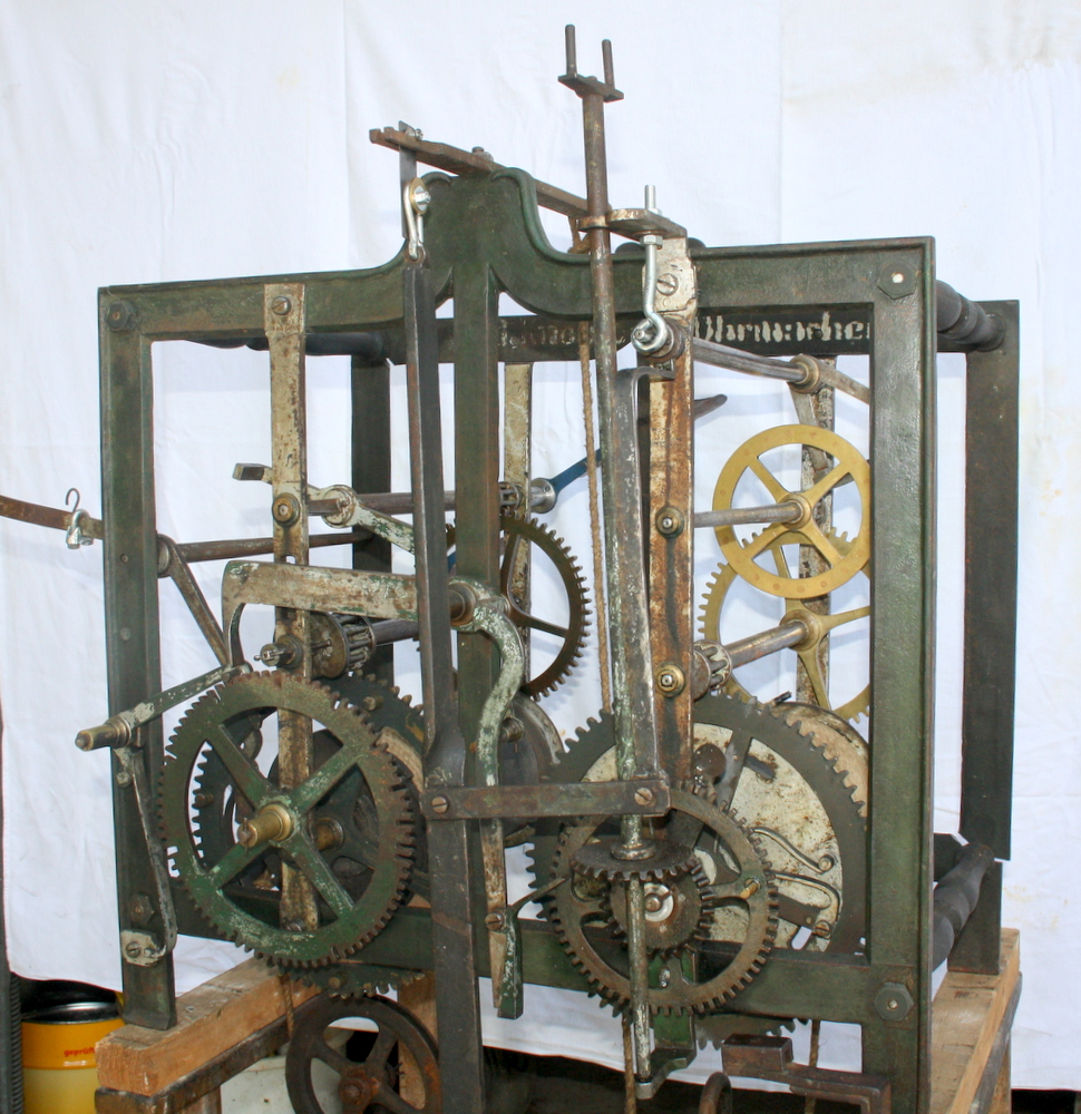 Turmuhrwerk Alzey Gesamtinfo