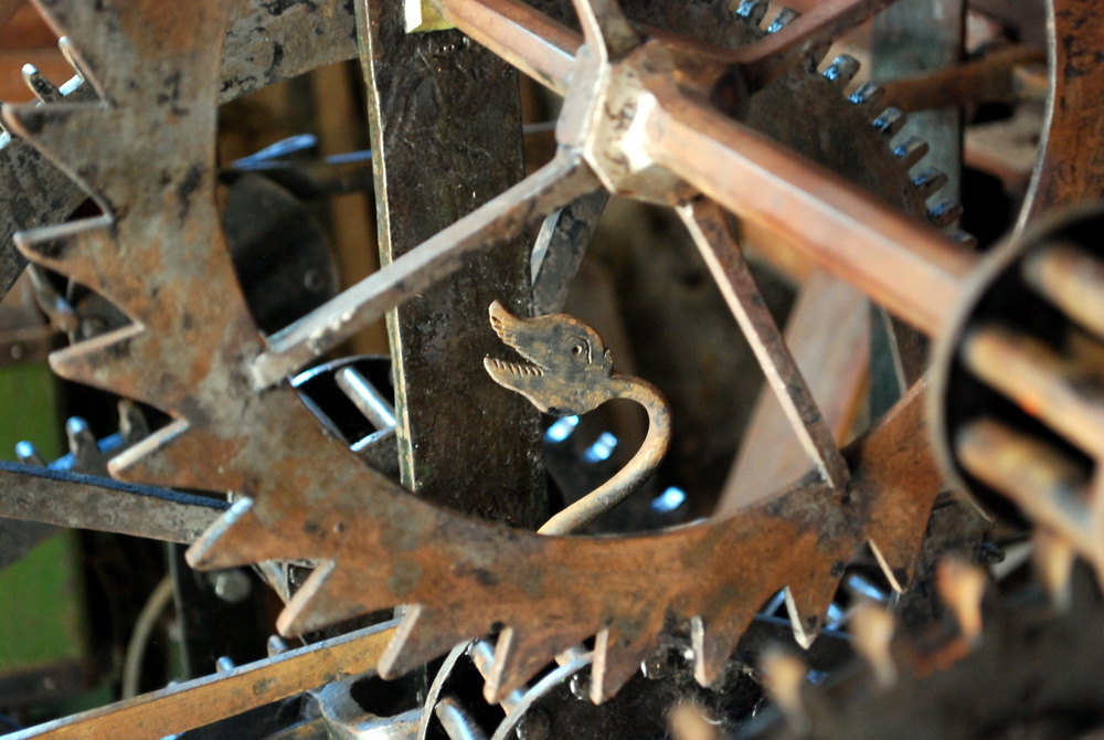 Turmuhrwerk Axams Hakenrad