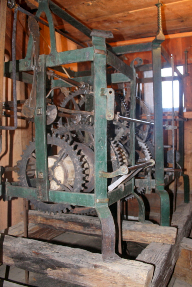 Turmuhrwerk Axams Gesamtinfo