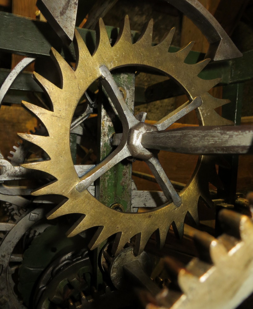 Turmuhrwerk Salzburg, Große Universitätsaula Hakenrad