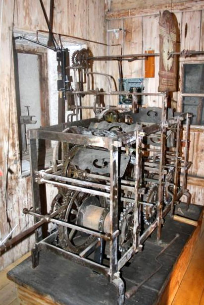 Turmuhrwerk Salzburg, Mülln Gesamtinfo