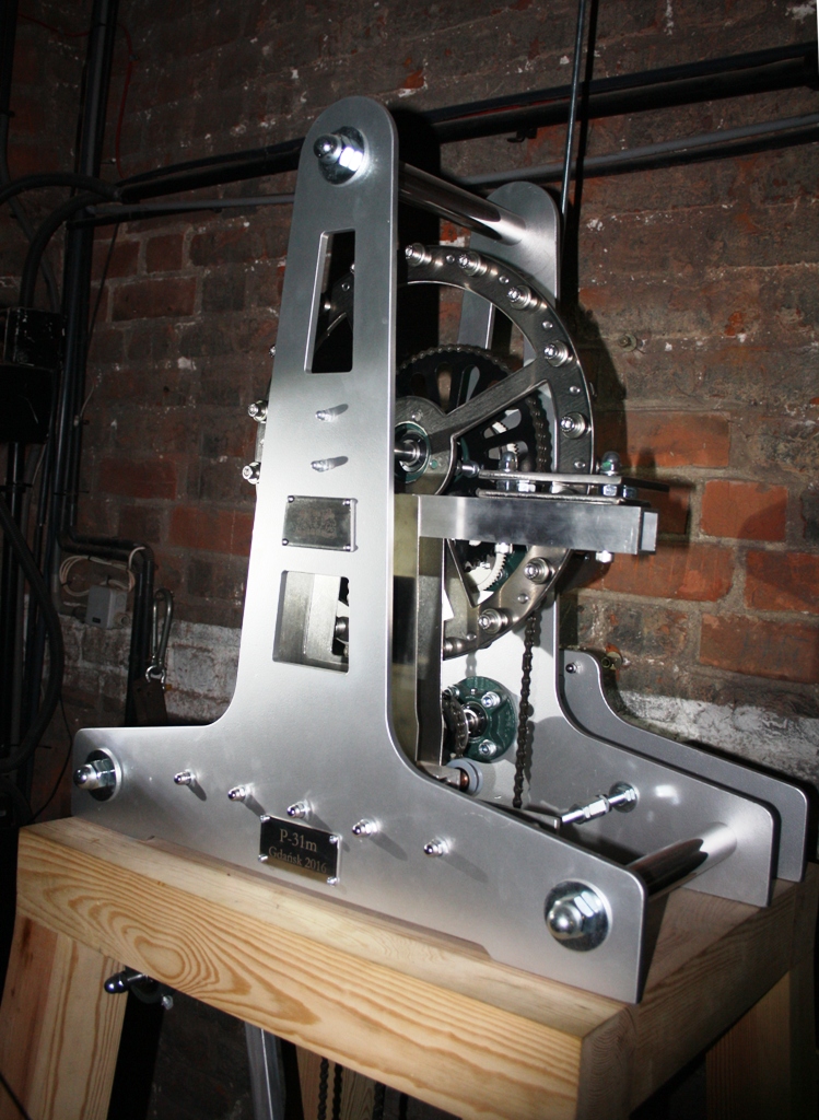 Turmuhrwerk Danzig, Katharinenkirche 2016 Gesamtinfo