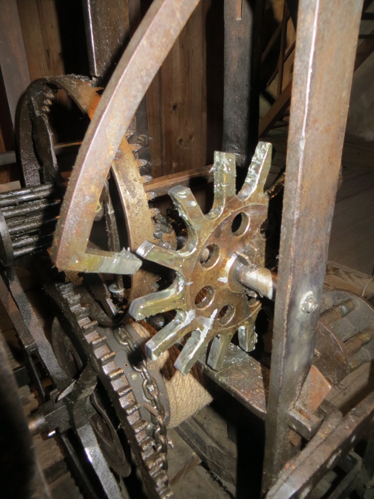 Turmuhrwerk Werfen, Burg Hohenwerfen Hemmung