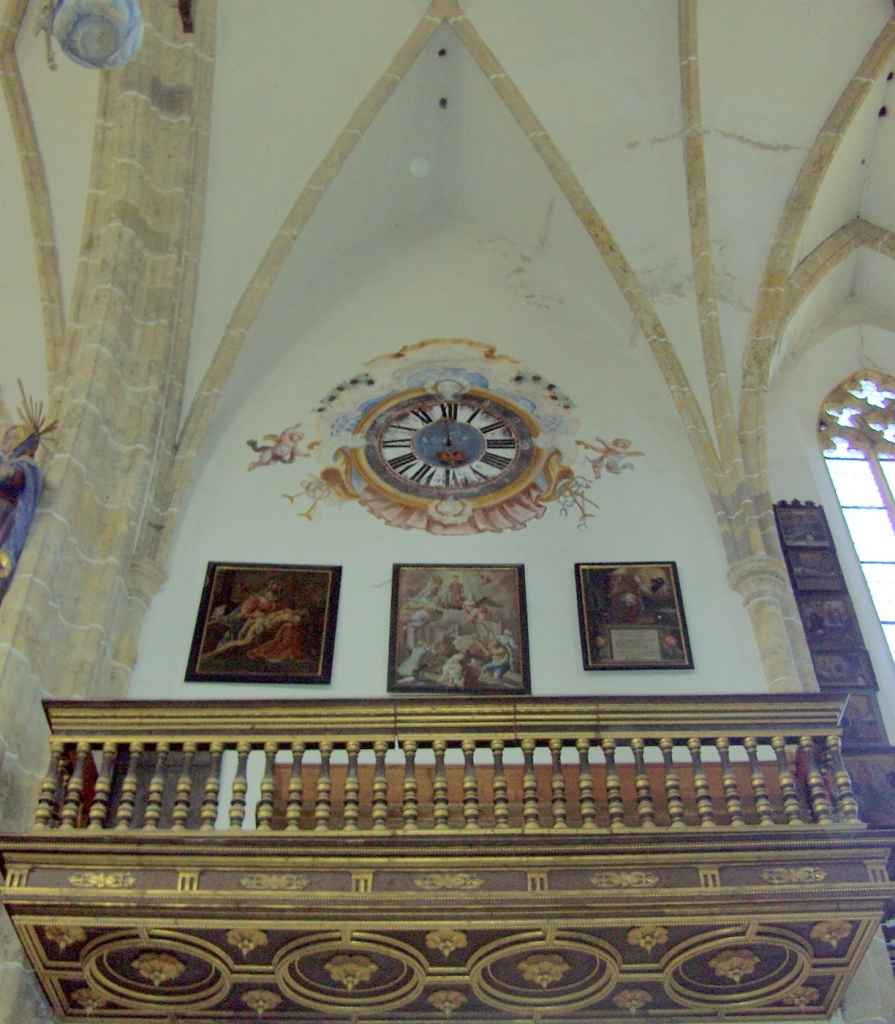 Turmuhrwerk Tamsweg, St. Leonhard Innenzifferblatt