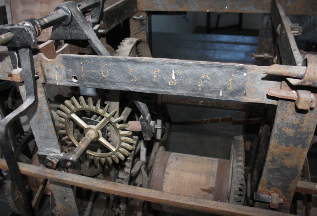 Turmuhrwerk Gratwein, Stift Rein Inschrift