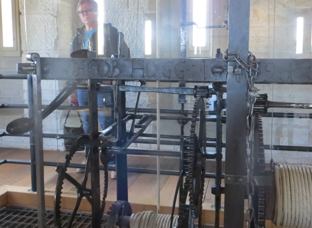 Turmuhrwerk Bern, Käfigturm Inschrift