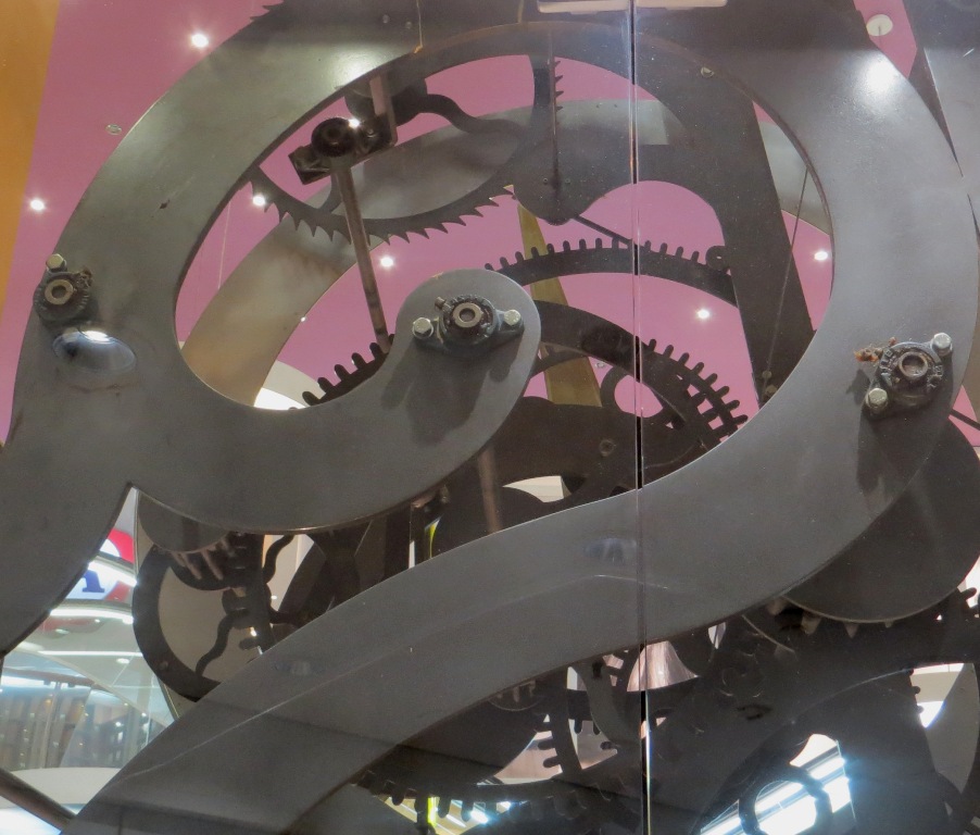 Monumentaluhrwerk Salzburg, Kiesel Passage Hemmung