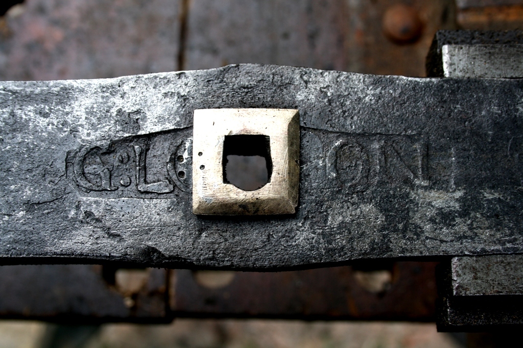 Turmuhrwerk Ranggen Inschrift