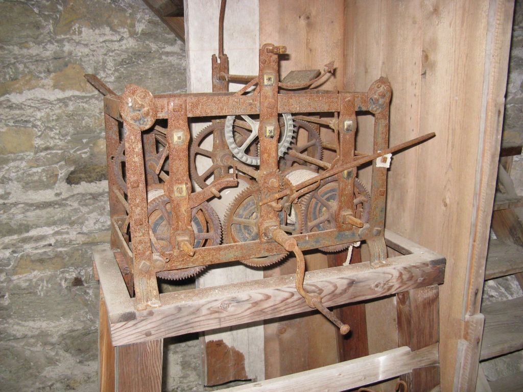 Turmuhrwerk Untertilliach Gesamtinfo