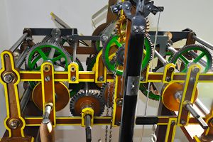 Turmuhr mit konstanter Kraft