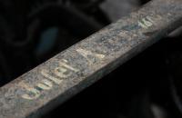 Turmuhrwerk Rußbach am Pass Gschütt Inschrift