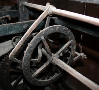 Turmuhrwerk Oberalm, Pfarrkirche Stiftengang