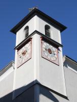 Turmuhrwerk Hallein, Pflegturm Außenansicht
