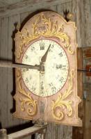 Turmuhrwerk Salzburg, Mülln Kontrollzifferblatt Rückseite