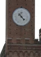 Turmuhrwerk Siena, Palazzo Pubblico Zifferblatt